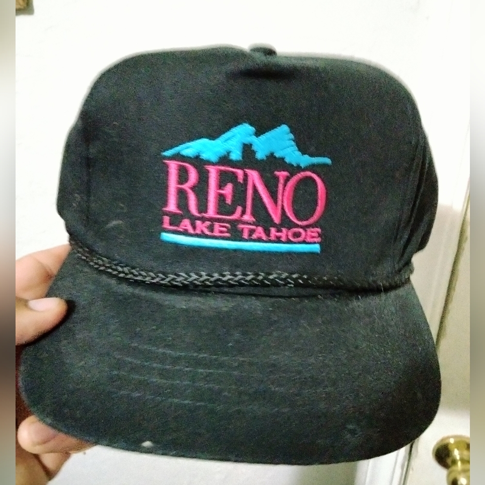 vintage Reno Lake Tahoe snapback baseball cap